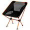 알루미늄 해변 캠핑 접는 의자 접을 수 있는 배낭 여행 캠프 의자